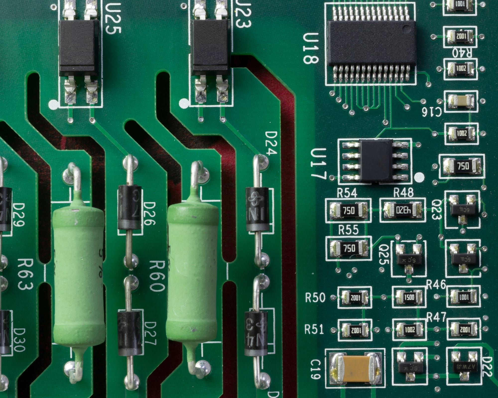 Optical inspection during technical rework process